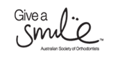 give a smile logo from the association of australian orthodontists